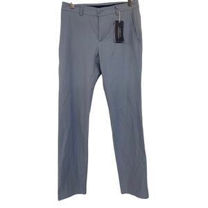 new NWT Vineyard vines Sz 28x32 on the go tech sharkskin blue mens trousers